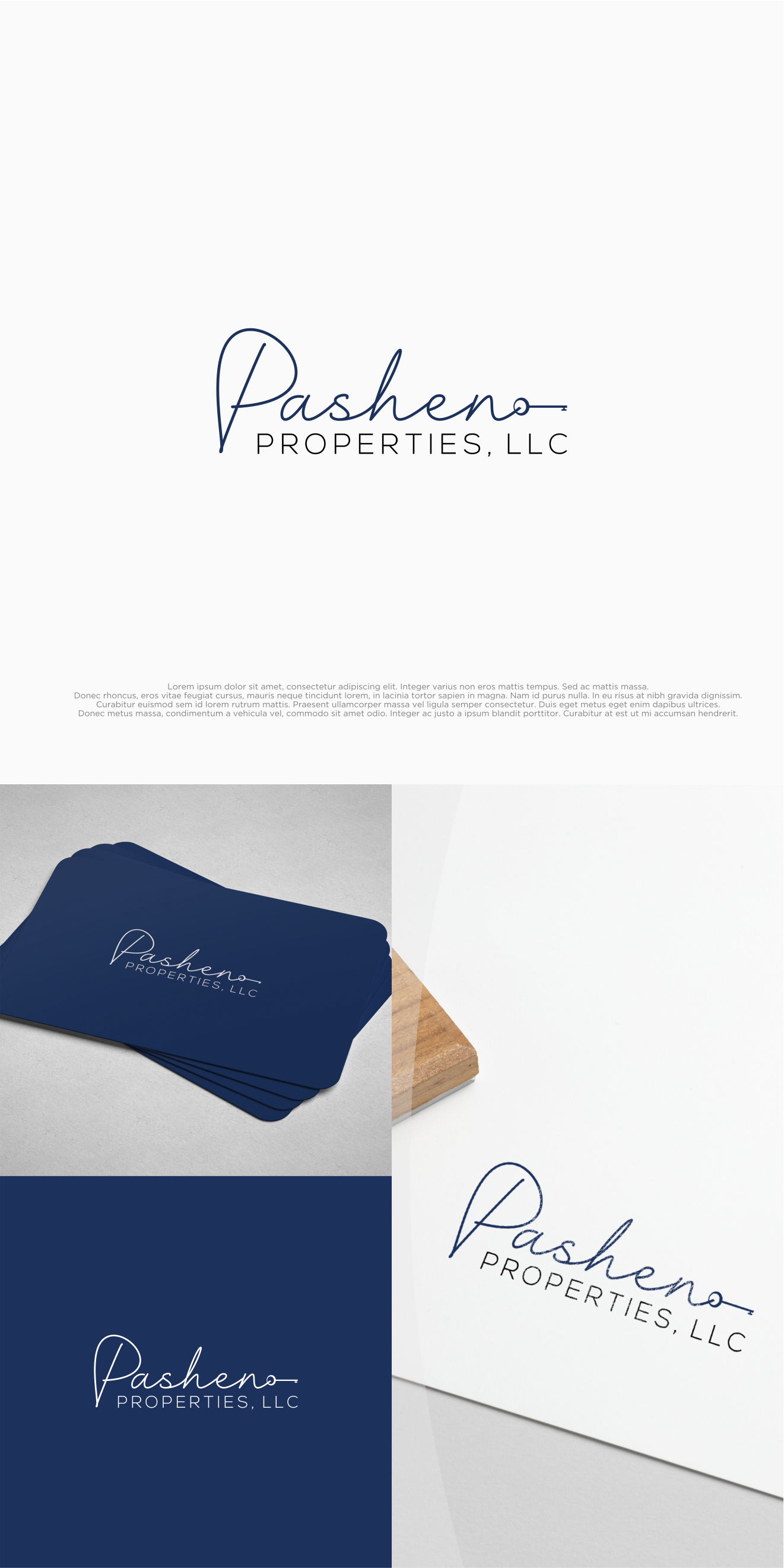 Logo Design by shiroRo for Pashen Properties, LLC | Design #30933384