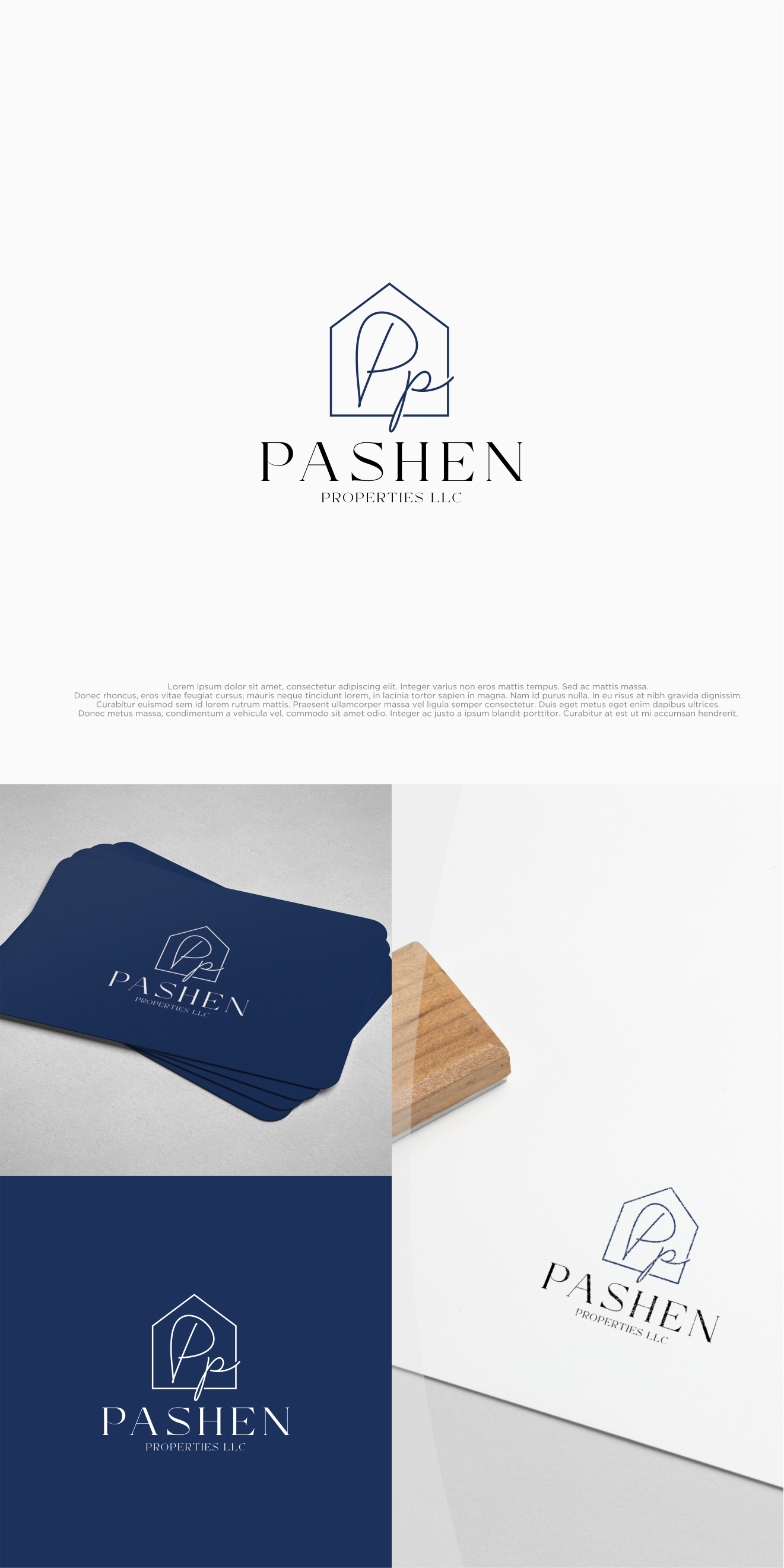 Logo Design by shiroRo for Pashen Properties, LLC | Design #30933400