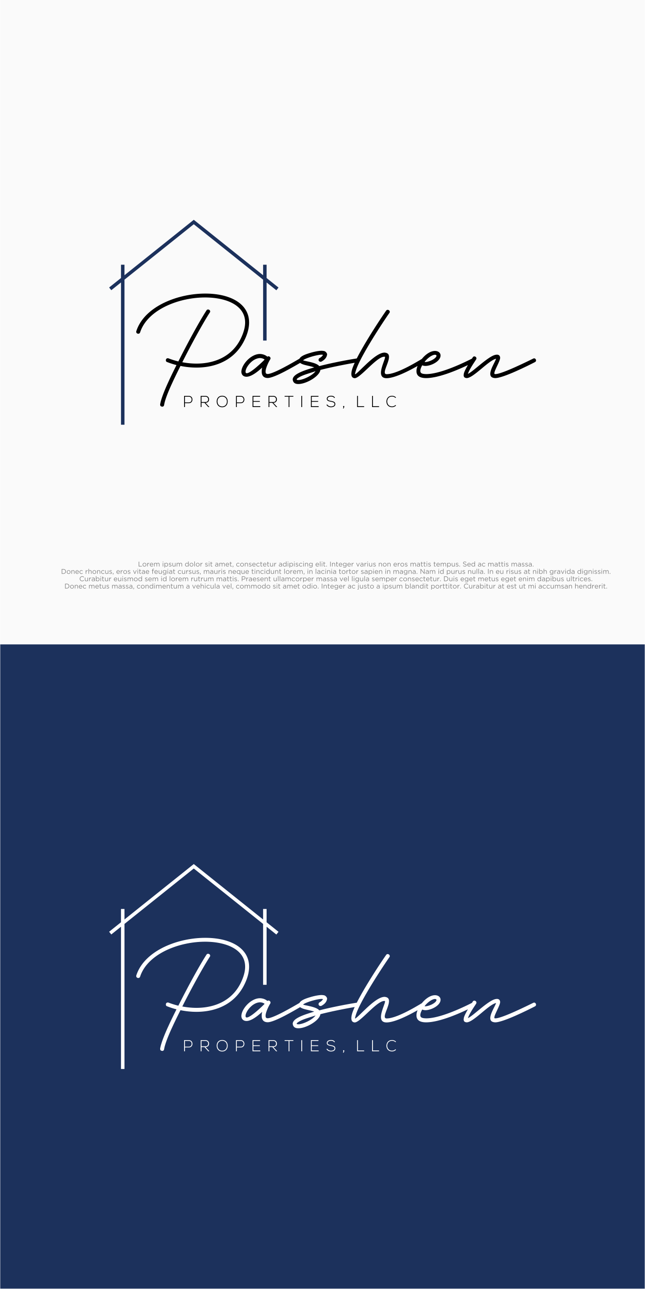 Logo Design by shiroRo for Pashen Properties, LLC | Design #30956583