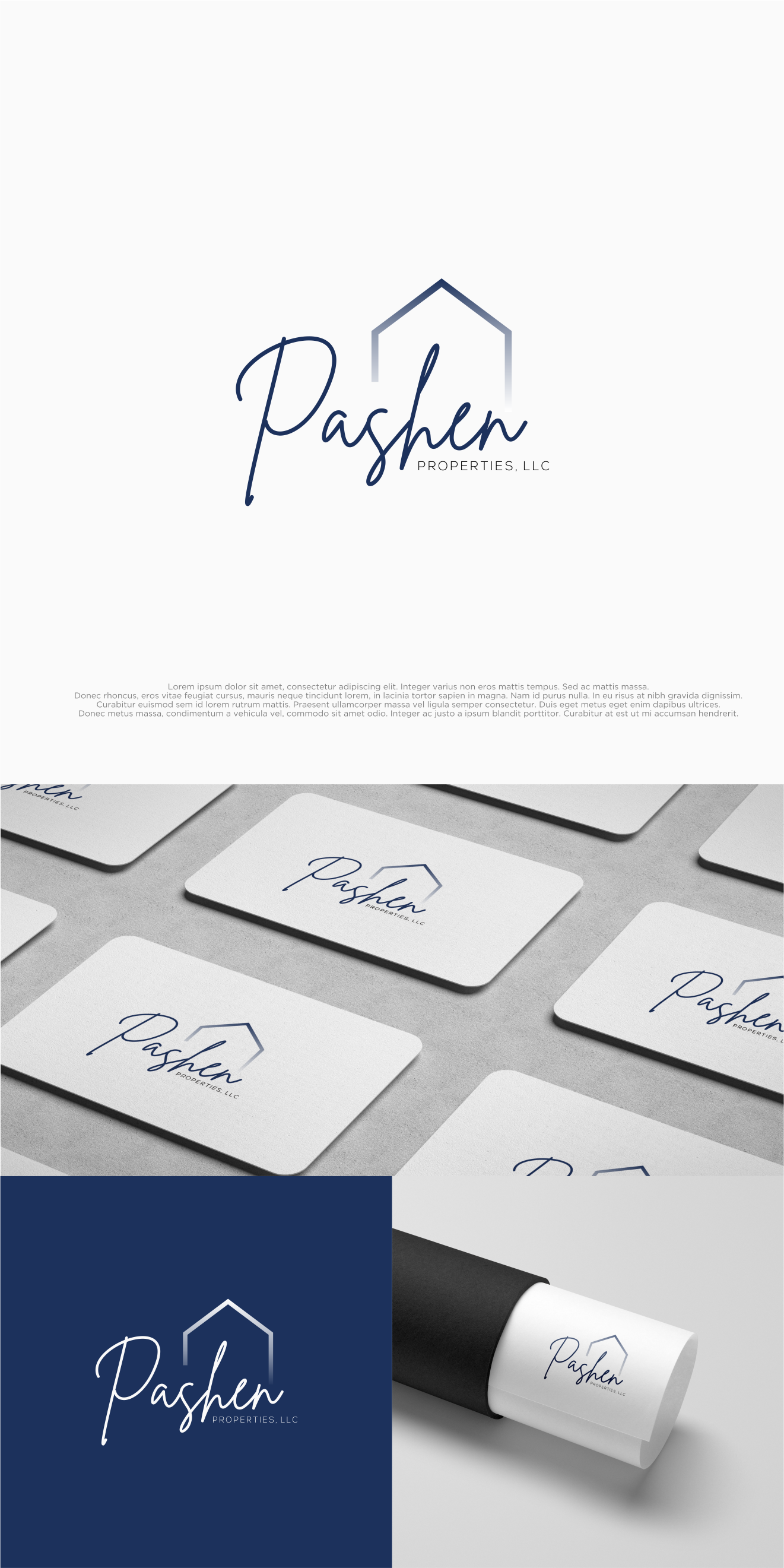 Logo Design by shiroRo for Pashen Properties, LLC | Design #30957754