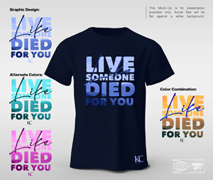 Diseño de Camiseta por AnniverEdits para este proyecto | Diseño: #30943357