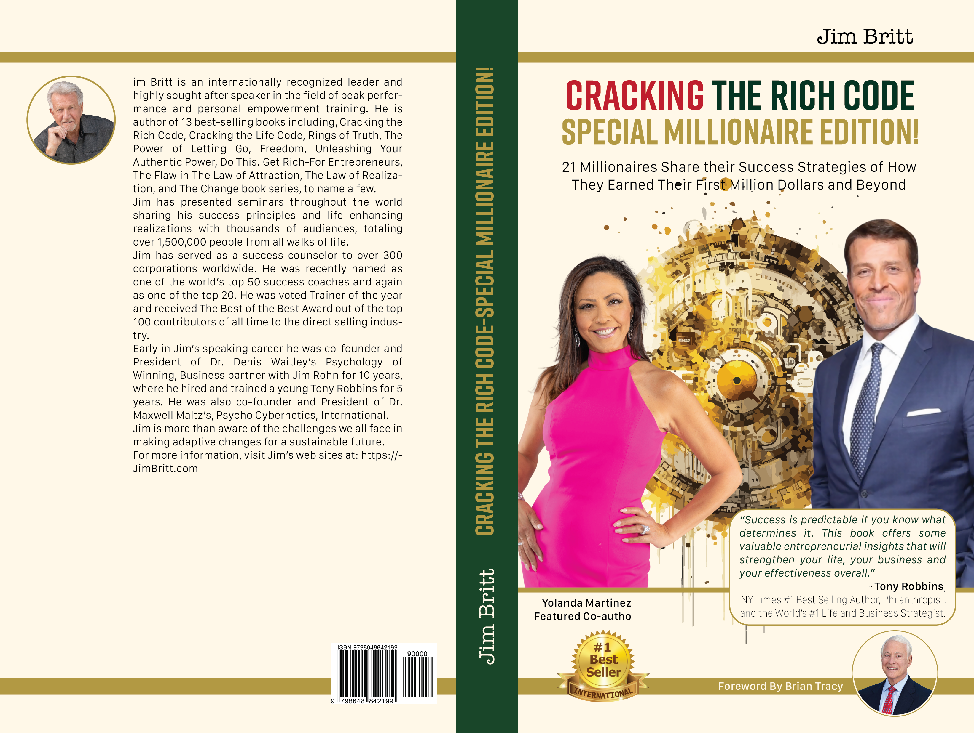 Diseño de portada de libro por Vyacheslav65 para Jim Britt International, inc | Diseño #30920798