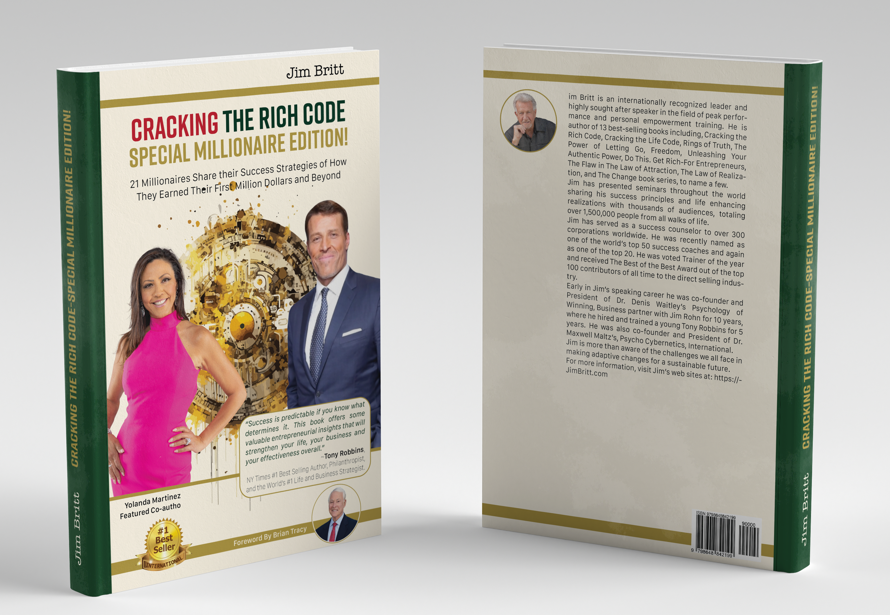 Book Cover Design by Vyacheslav65 for Jim Britt International, inc | Design #30920799