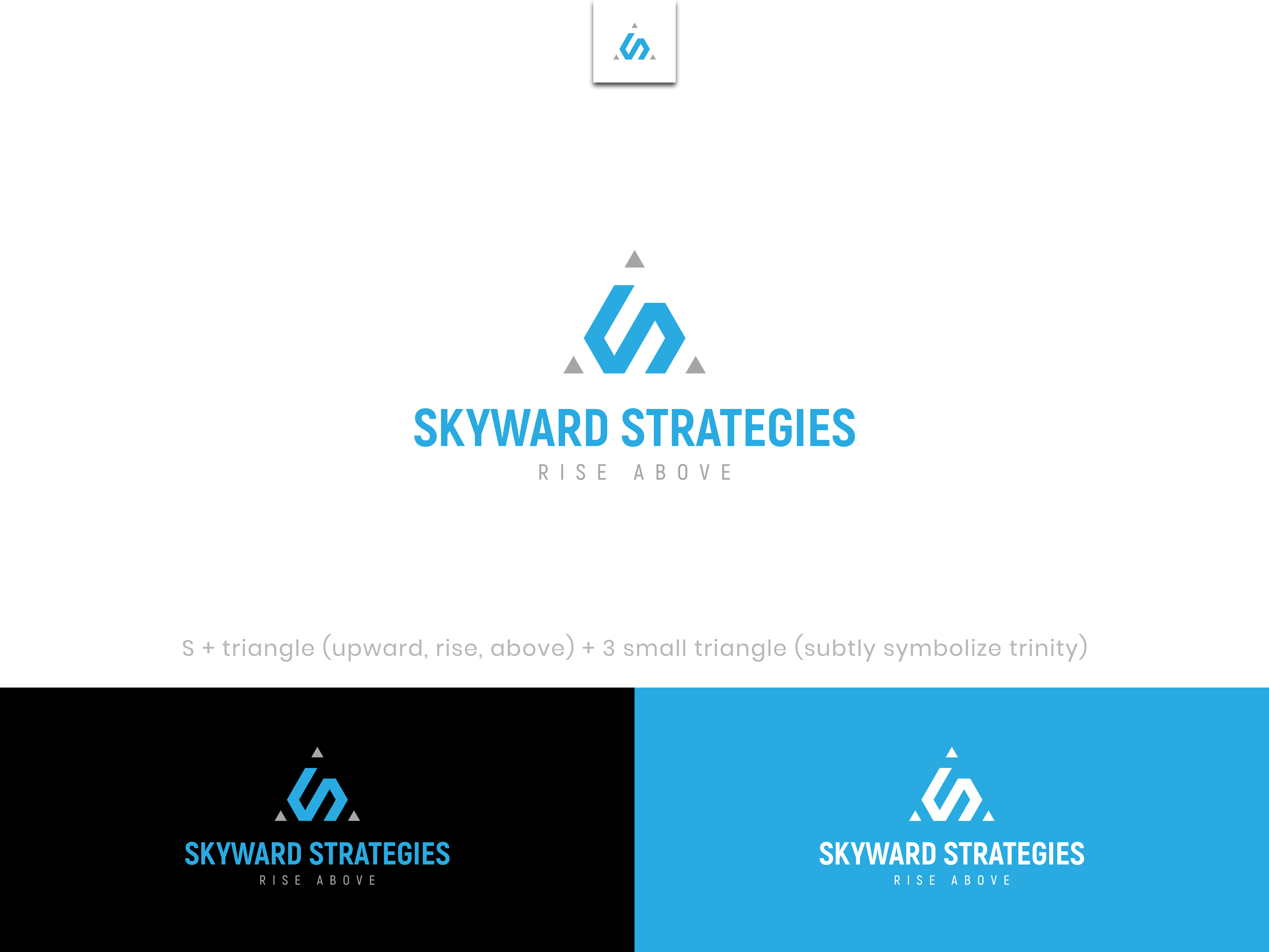 Logo Design by Ensignia for Skyward Strategies | Design #31000428