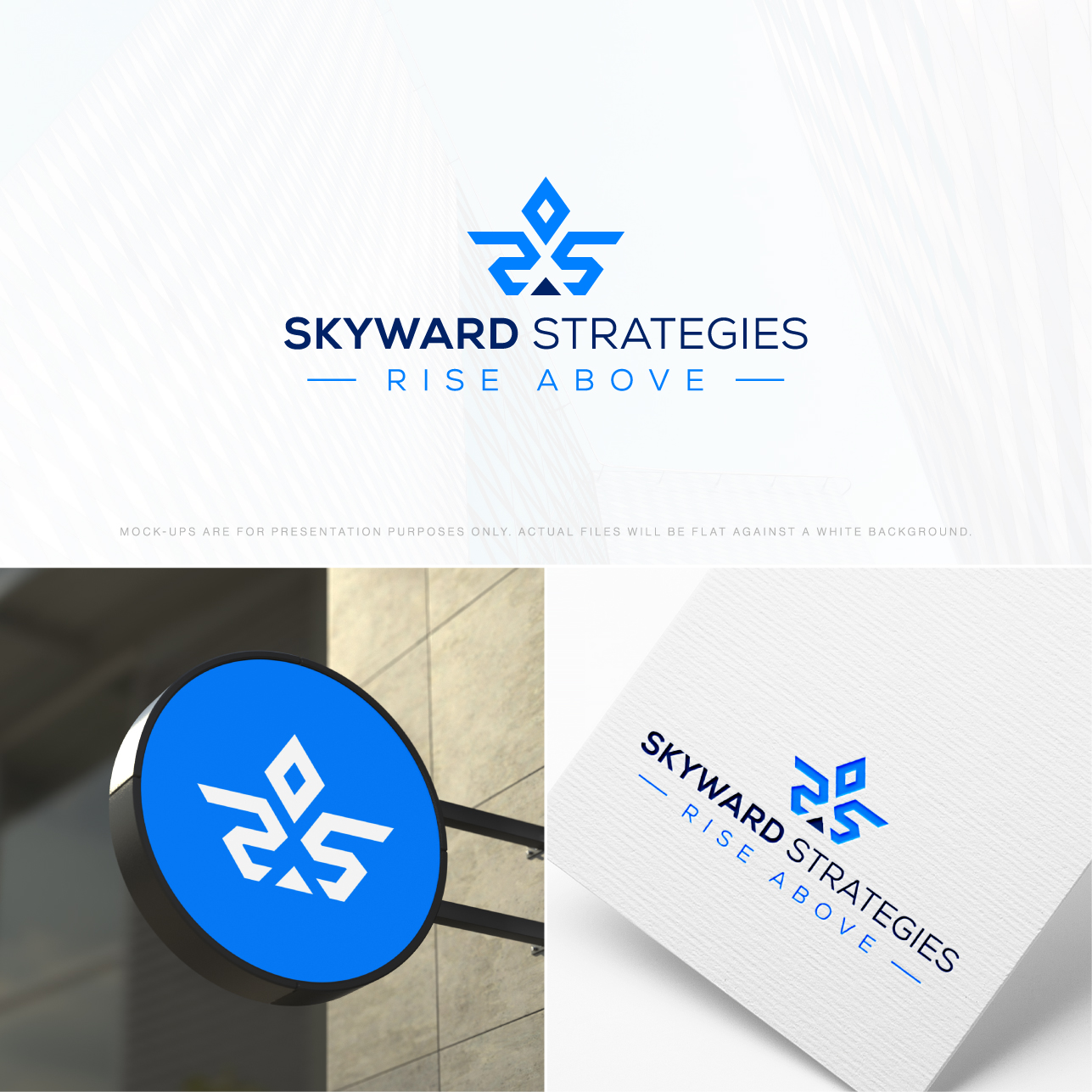 Logo-Design von The Lion Studios für Skyward Strategies | Design #30920698