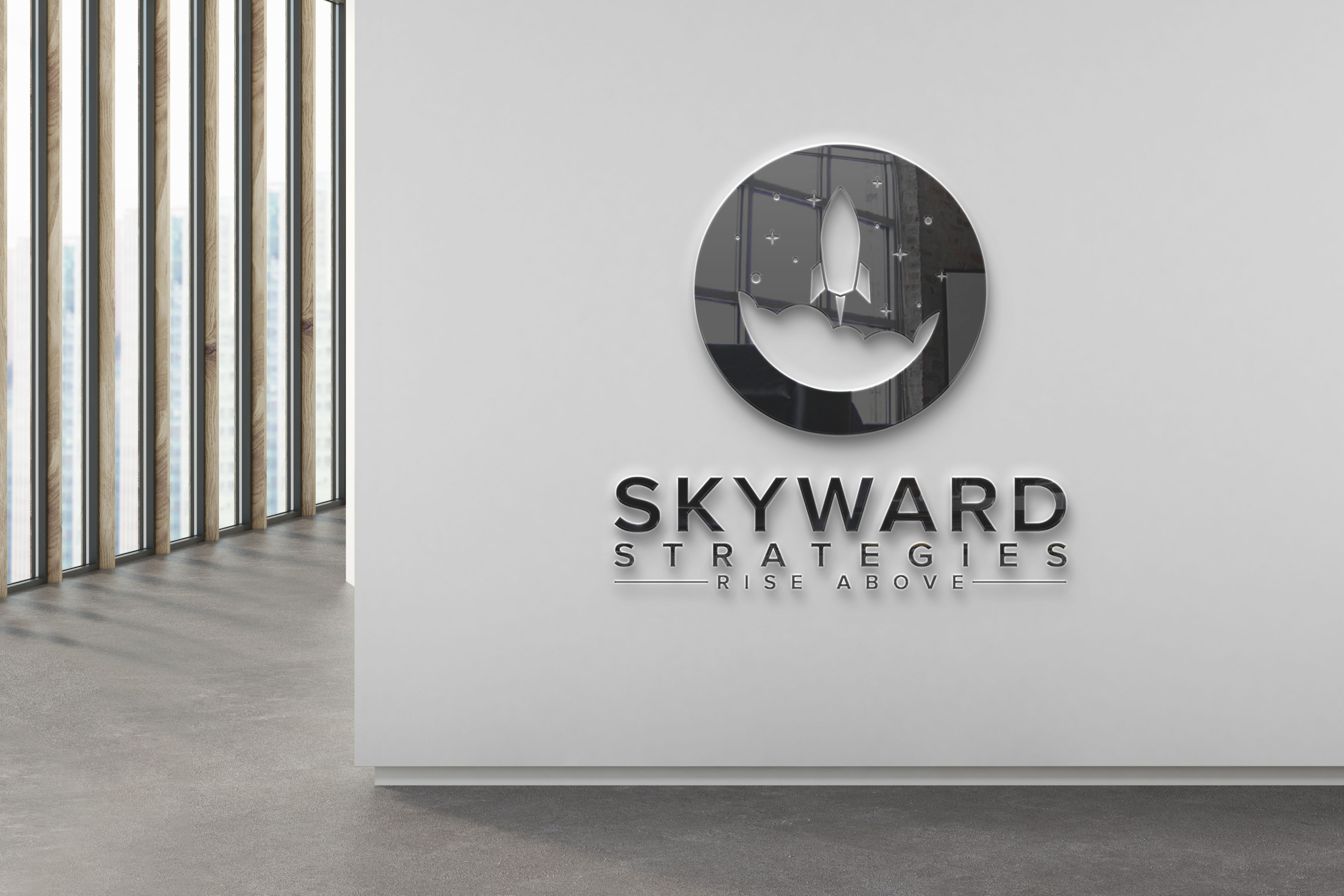 Diseño de Logo por 4tech services para Skyward Strategies | Diseño #30922603