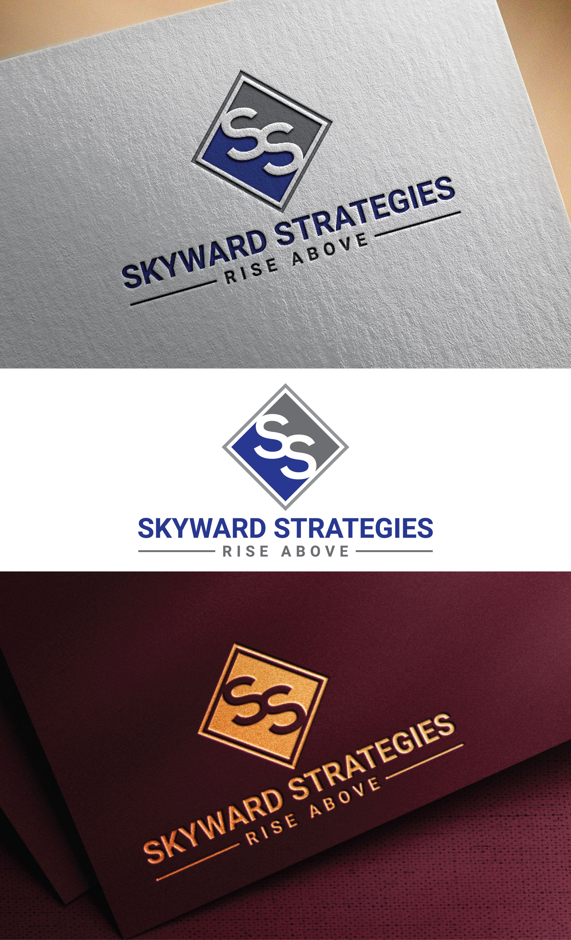 Logo Design by Dior design for Skyward Strategies | Design #30924193
