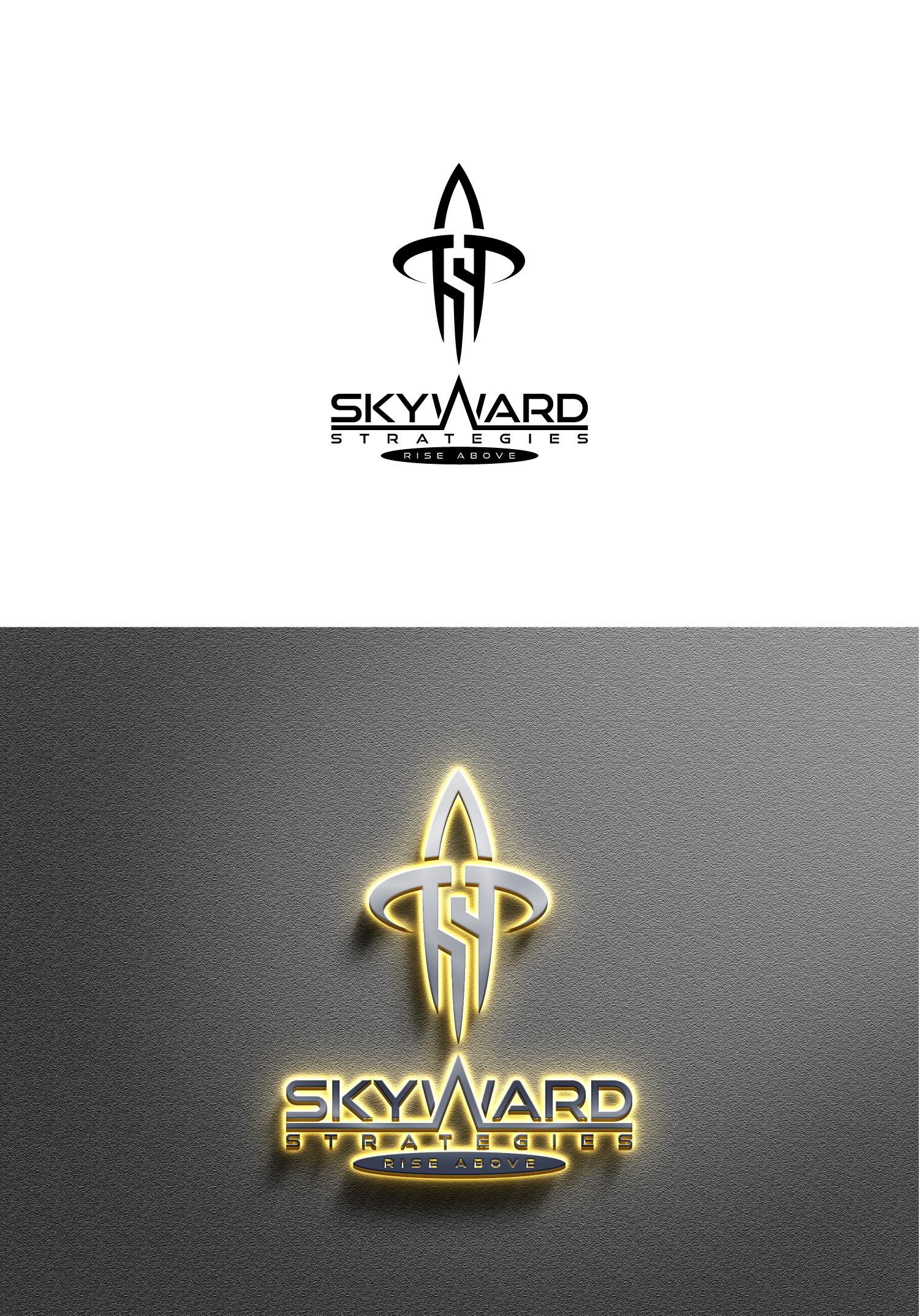 Logo Design by Art Punk for Skyward Strategies | Design #30943947