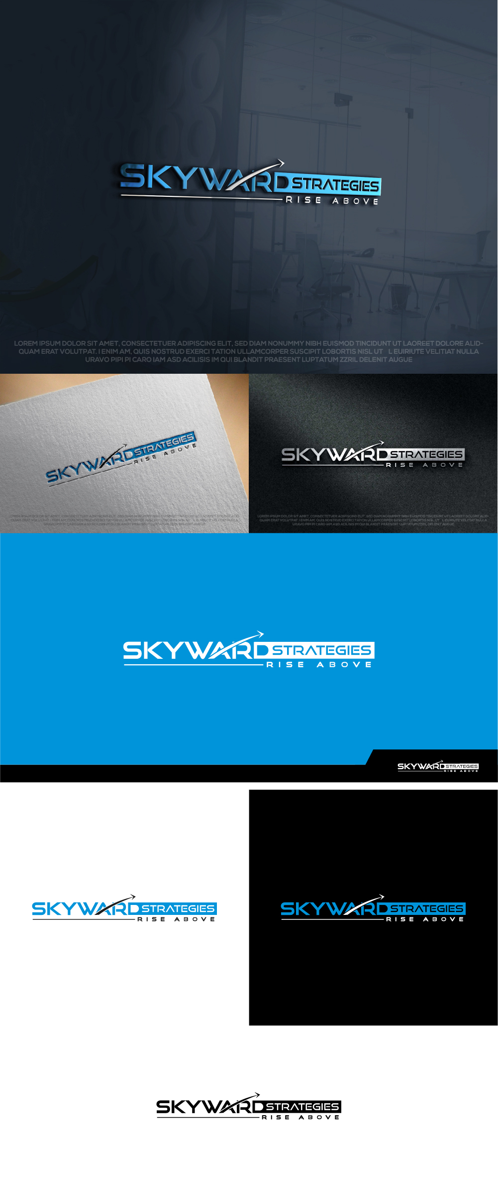 Diseño de Logo por Ayub Zafar para Skyward Strategies | Diseño #30963680