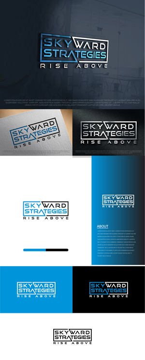 Logo Design by Ayub Zafar for Skyward Strategies | Design: #30963681