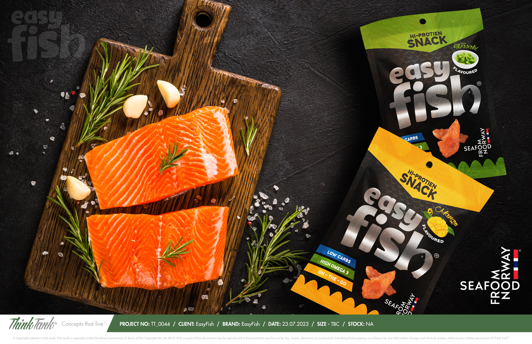 Graphic Design by The Think Tank for Easyfish AS | Design #30970315