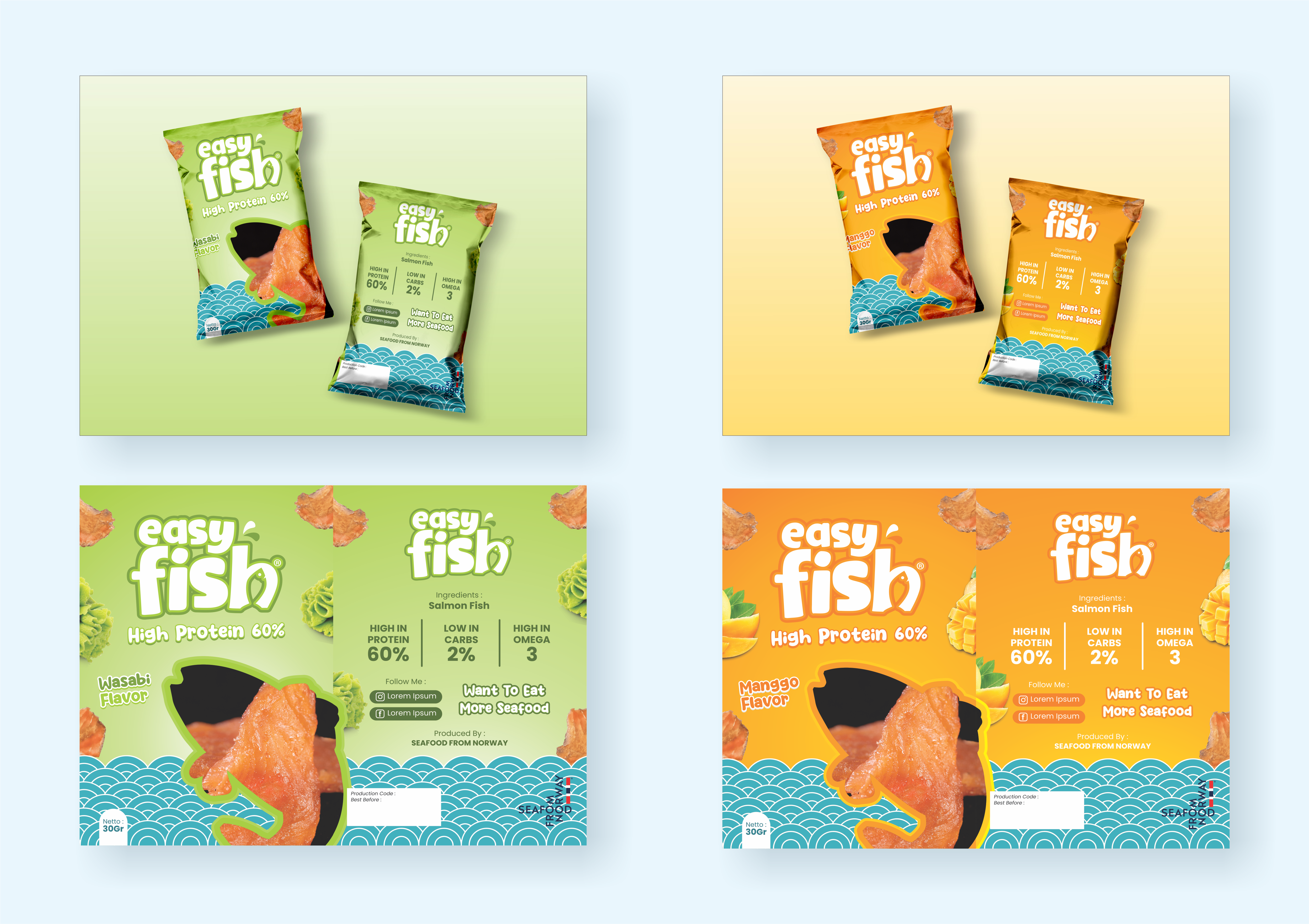 Graphic Design by Awang_ for Easyfish AS | Design #30971808