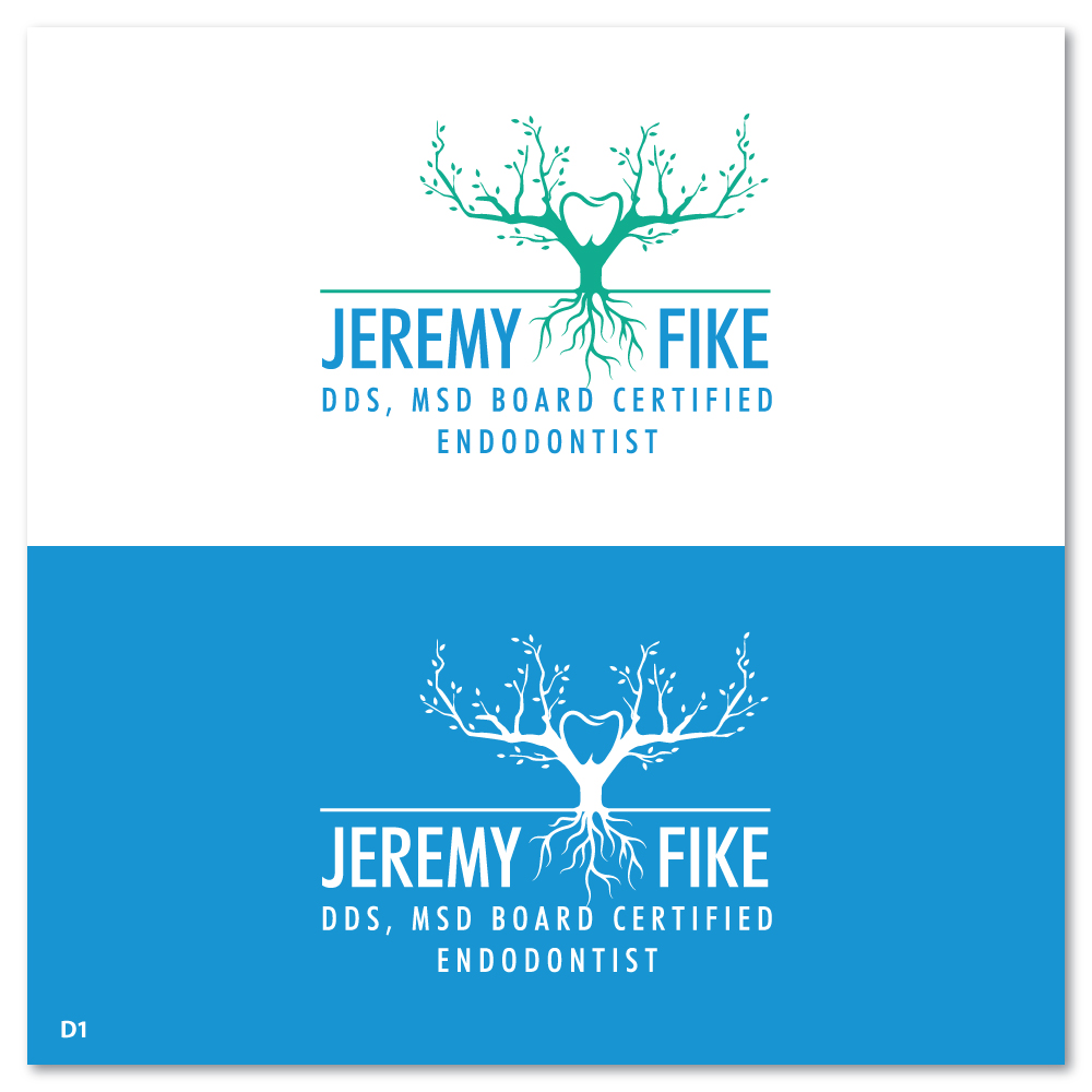 Logo Design by Sujit Banerjee for Jeremy Fike DDS, PLLC | Design #30928019