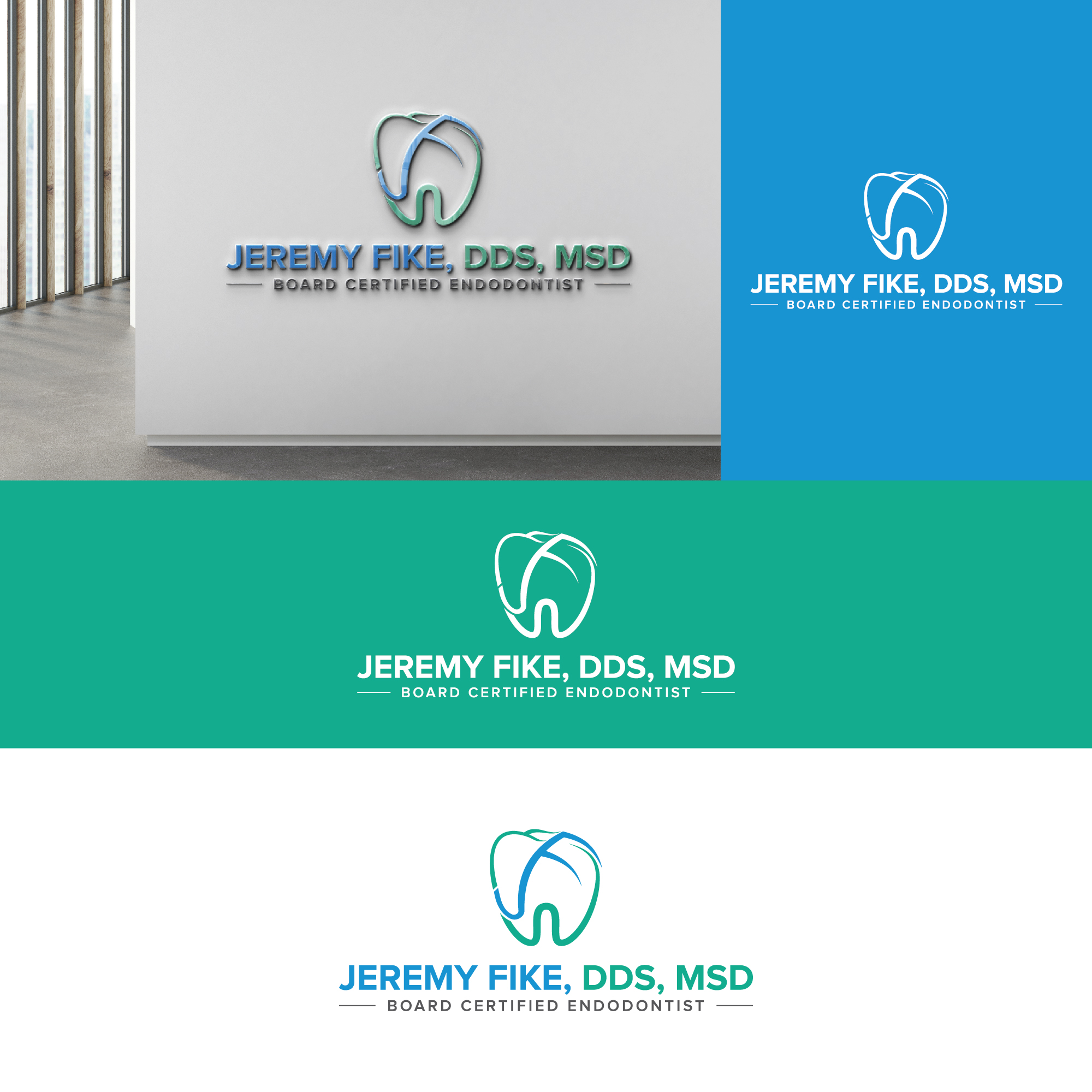 Logo Design by Maxo-Biz for Jeremy Fike DDS, PLLC | Design #30933110