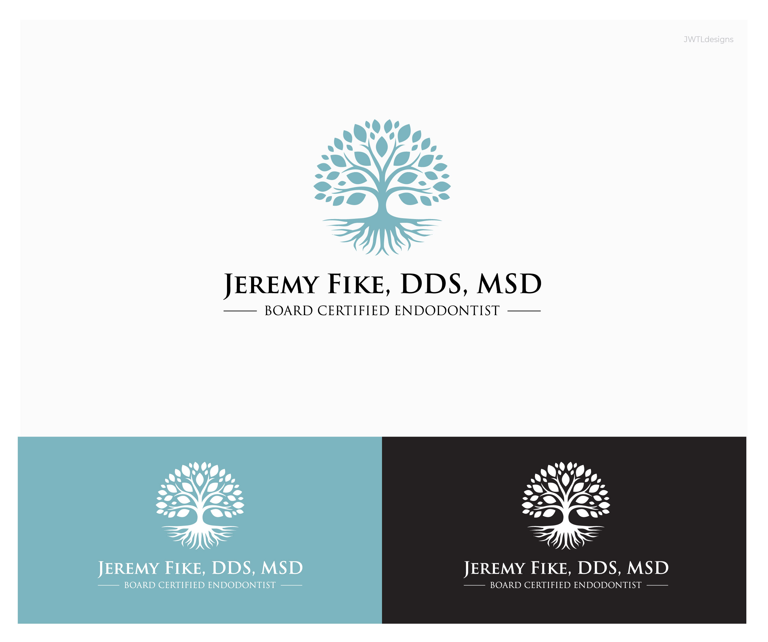 Logo Design by JWTL for Jeremy Fike DDS, PLLC | Design #30950568