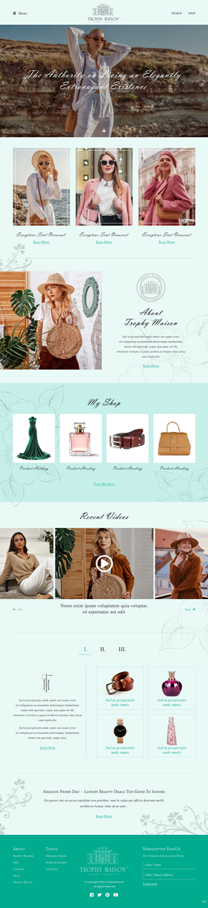 Web Design par pb pour ce projet | Design : #30937633