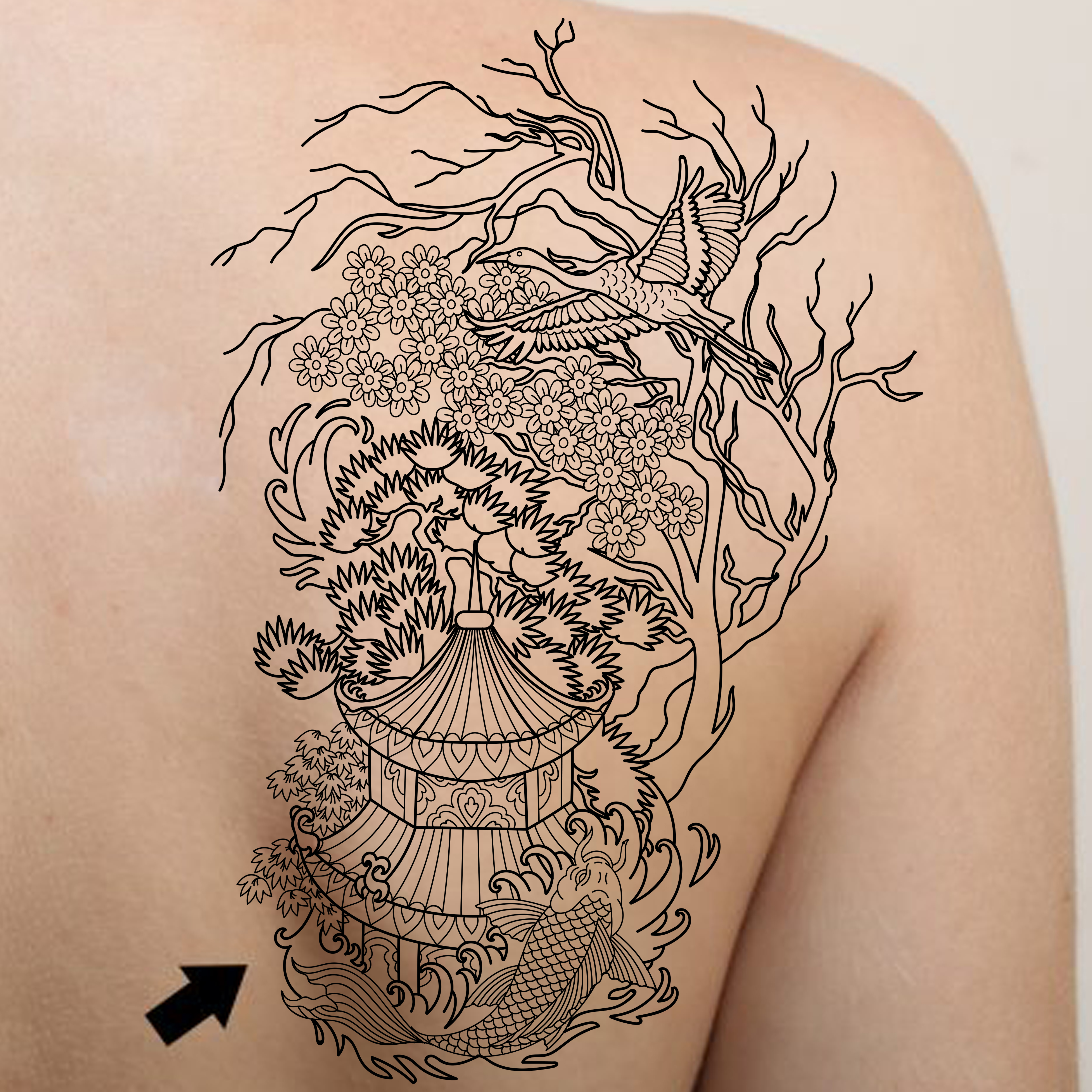 Tattoo Design by Merry Shuporna Biswas for this project | Design #30977708