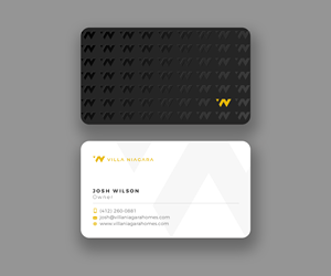 Business Card Design by Andrés Sebastián for this project | Design #30946298