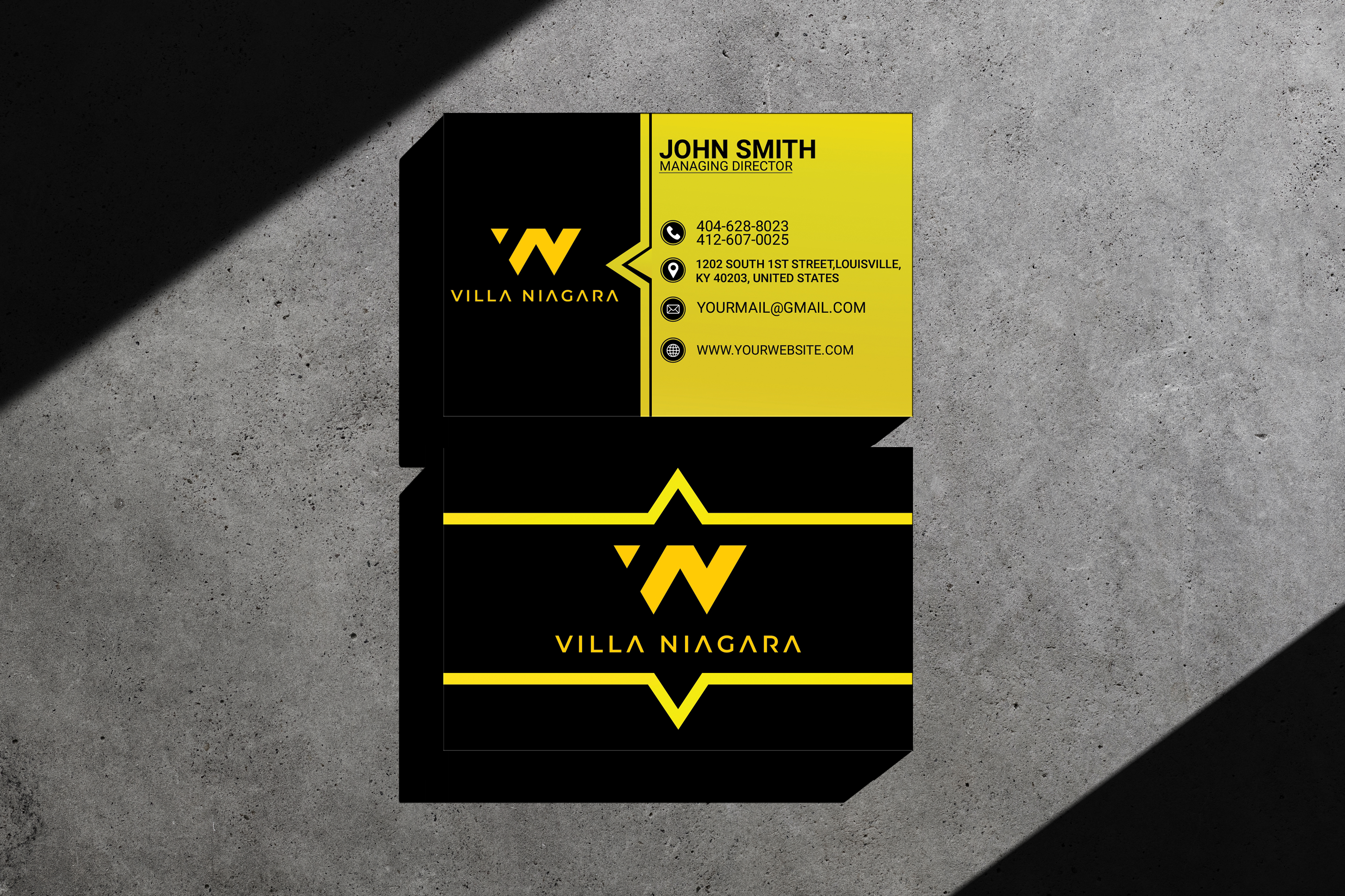Business Card Design by design baker for this project | Design #30938136