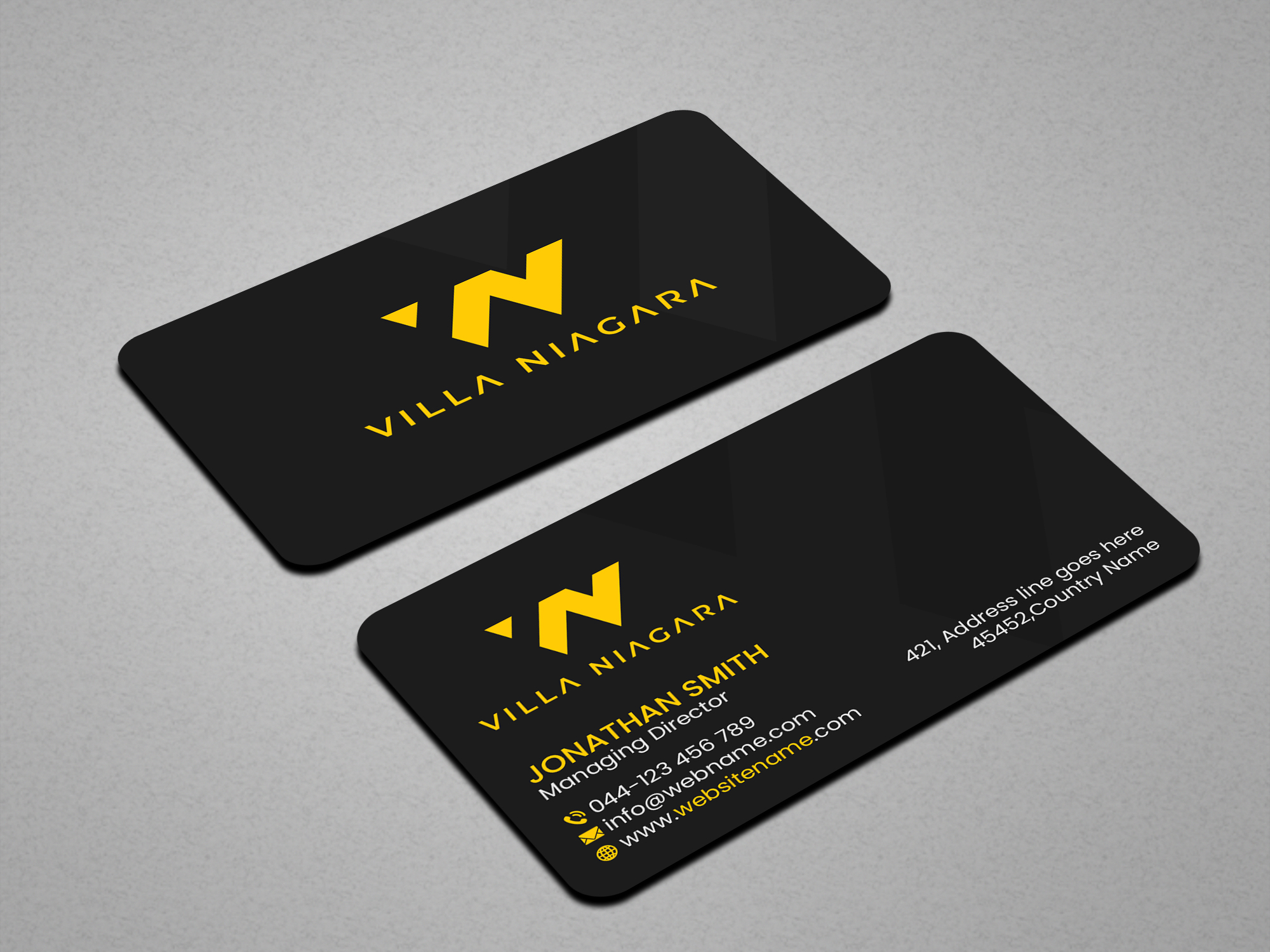 Business Card Design by Creations Box 2015 for this project | Design #30942016