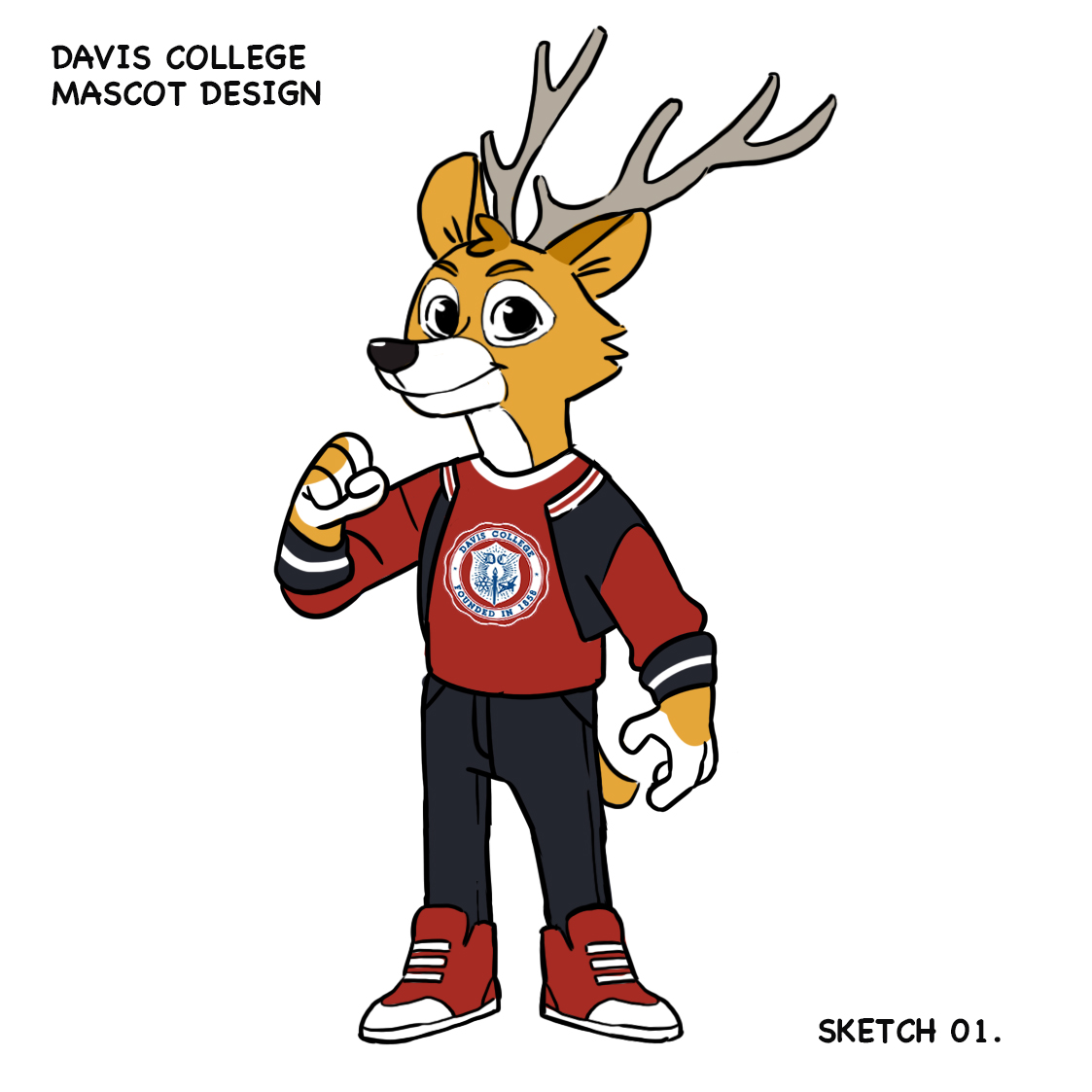Mascot Design by pech el elle for this project | Design #30929000