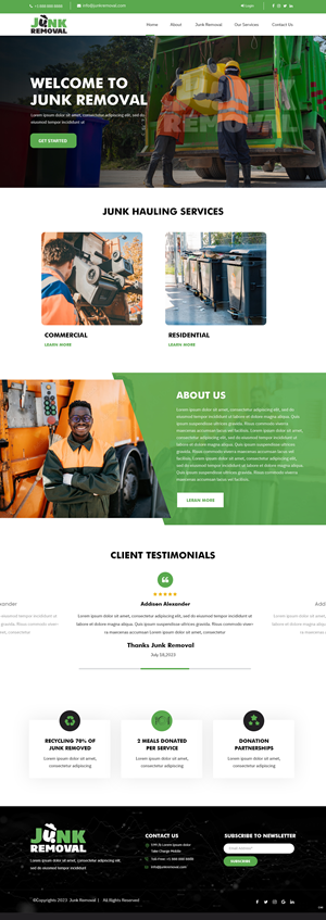Web Design by pb for ONEELEVEN | Design: #30937521