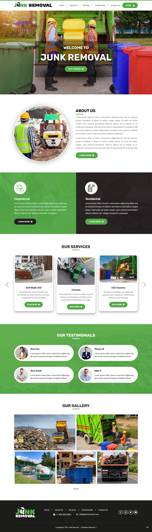 Web Design by pb for ONEELEVEN | Design: #30937522