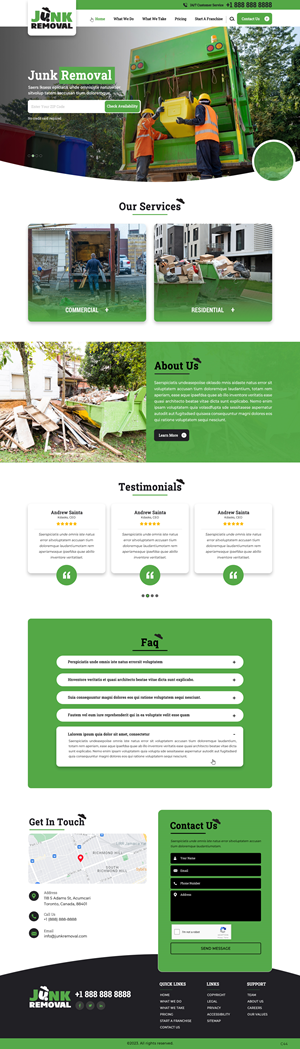 Web Design by pb for ONEELEVEN | Design: #30937525