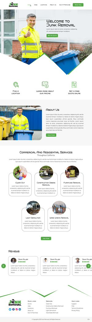 Web Design by pb for ONEELEVEN | Design: #30945159