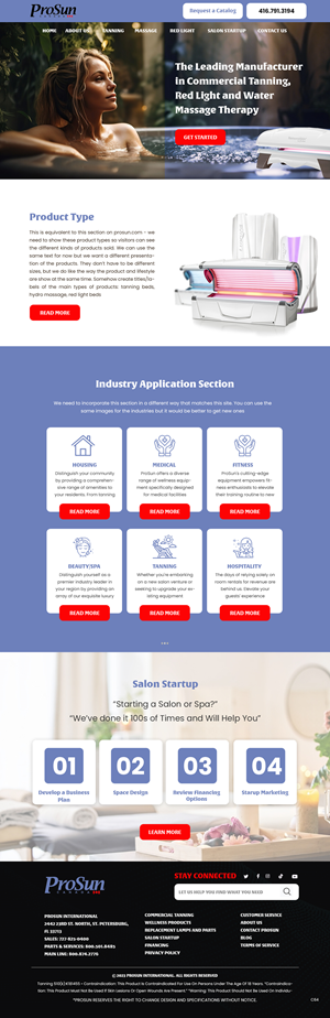 Web Design by pb for this project | Design: #30937585
