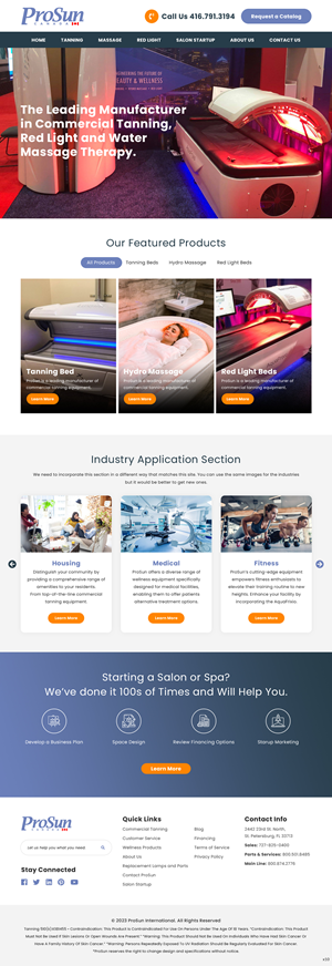 Web Design by pb for this project | Design: #30937595