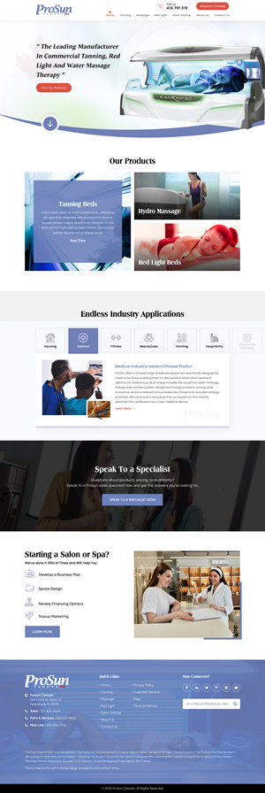 Web Design by Sbss for this project | Design: #30959682