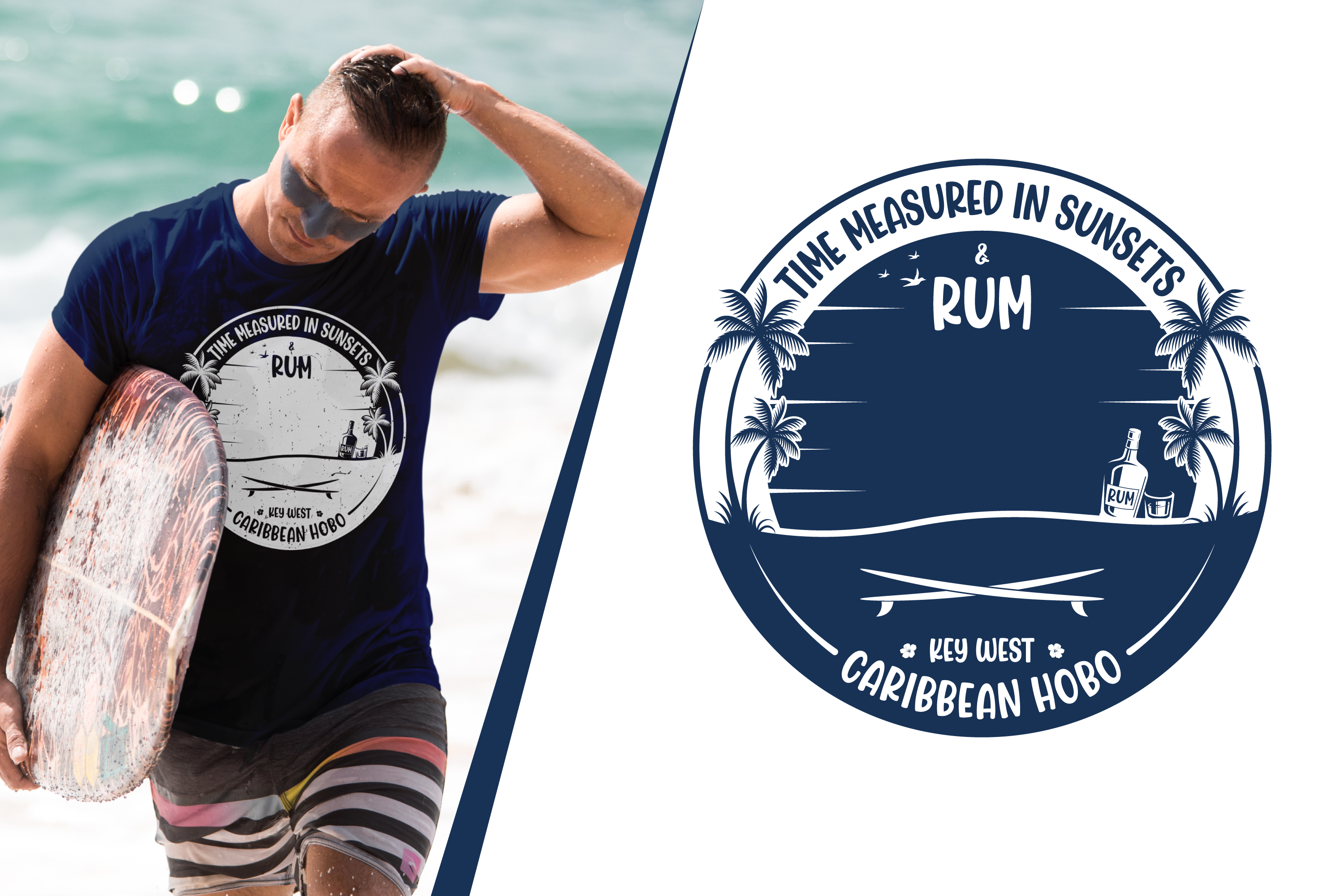 T-shirt Design by Ismail Hossain for Caribbean Hobo | Design #30934007