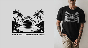 T-shirt Design by miloje1207 for Caribbean Hobo | Design: #30930637