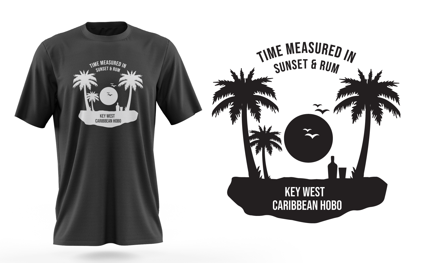 T-shirt Design by Risallah for Caribbean Hobo | Design #30931893