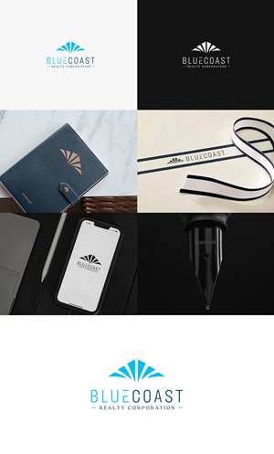 Logo Design by Tornado Design for BlueCoast Realty Corporation | Design: #30966504