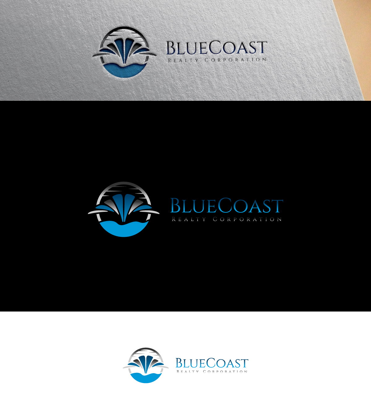 Logo Design by RS_Design for BlueCoast Realty Corporation | Design #30934782