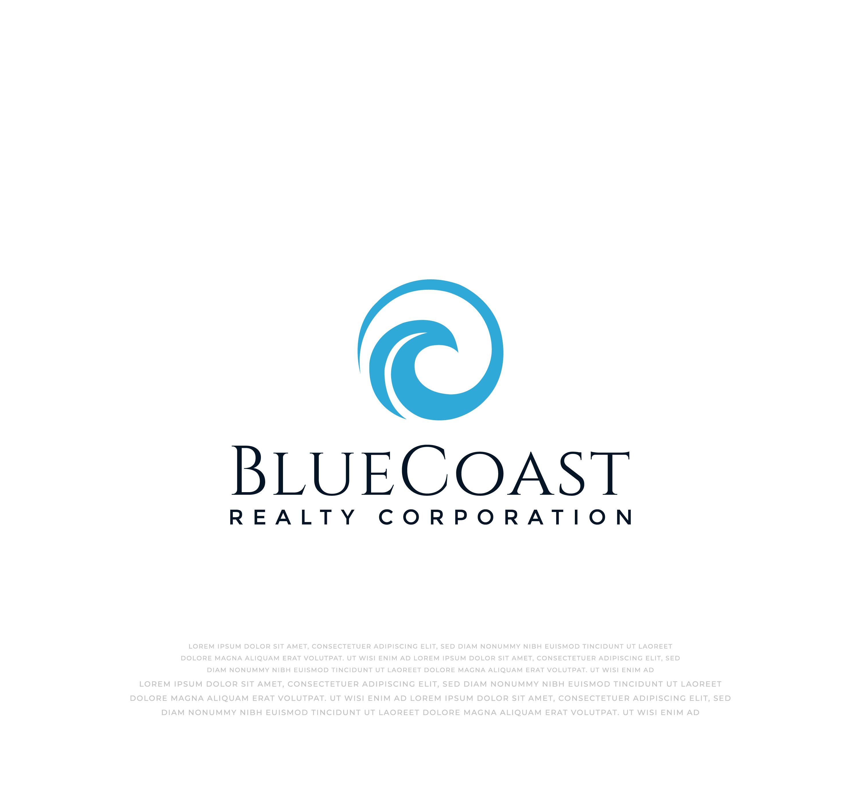 Logo Design by mehedi.h for BlueCoast Realty Corporation | Design #30938567