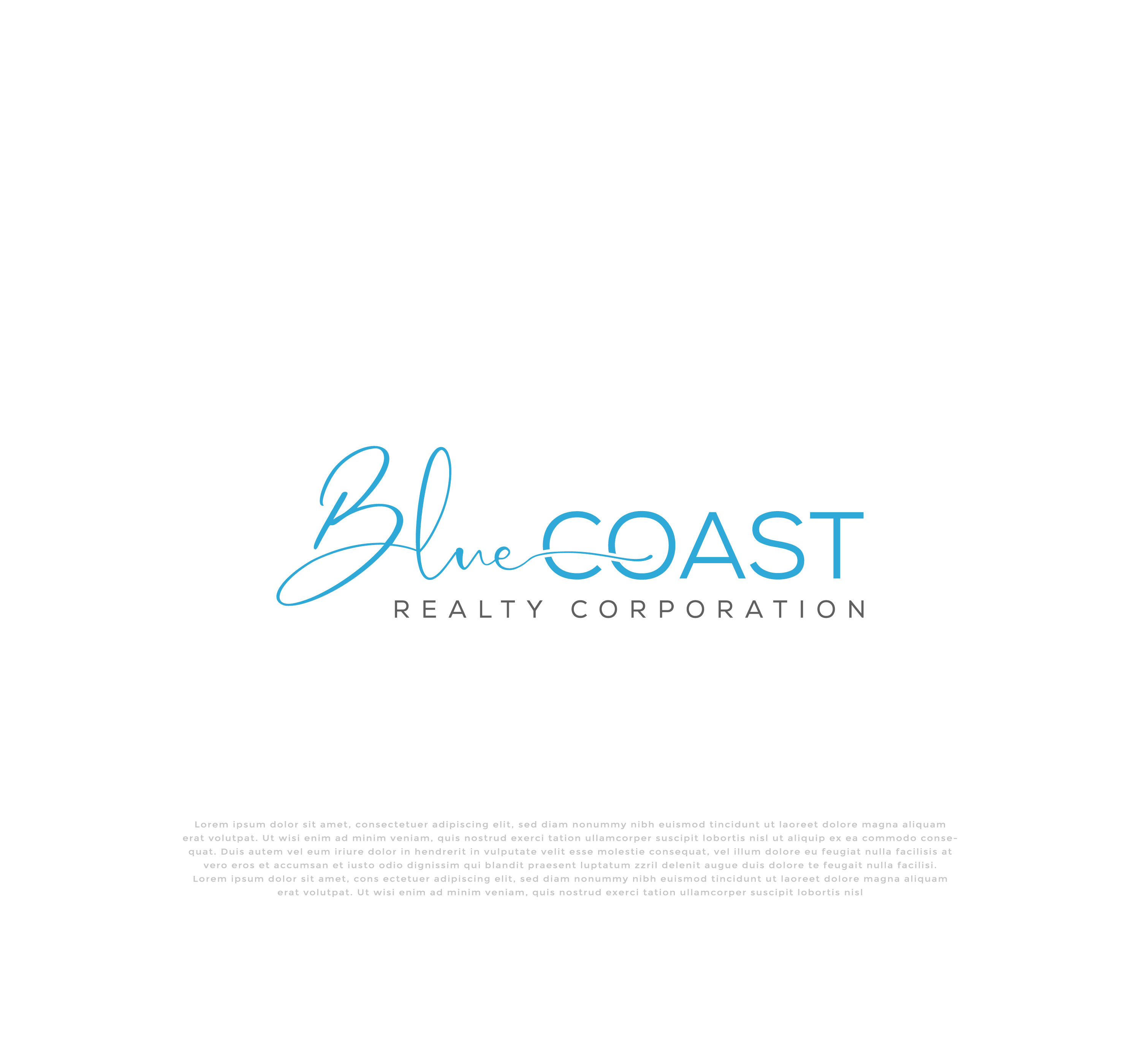 Logo Design by mehedi.h for BlueCoast Realty Corporation | Design #31202299