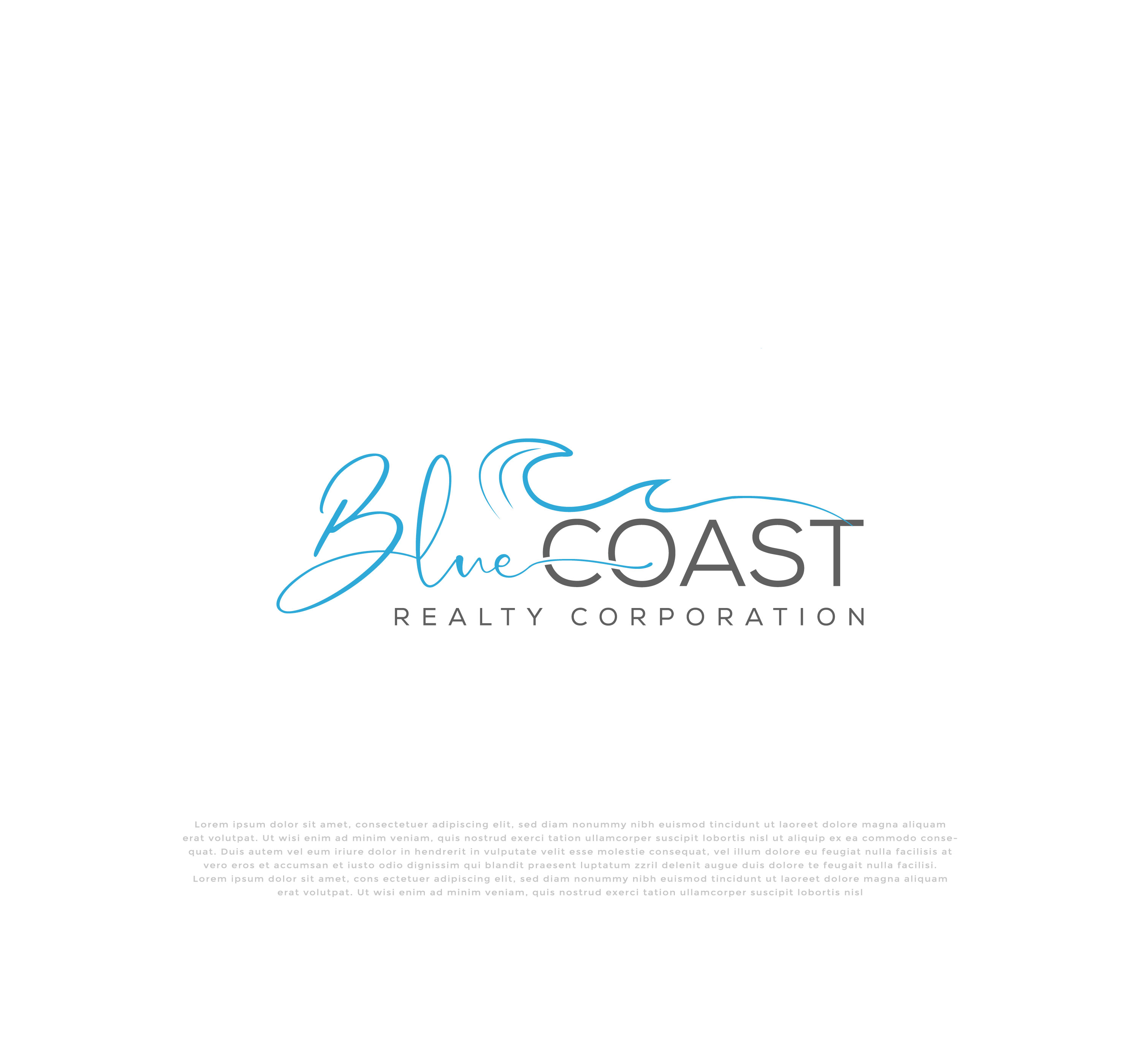 Logo Design by mehedi.h for BlueCoast Realty Corporation | Design #31202320
