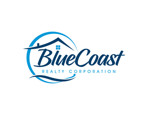 Logo Design by Paint-Tools for BlueCoast Realty Corporation | Design #30935953
