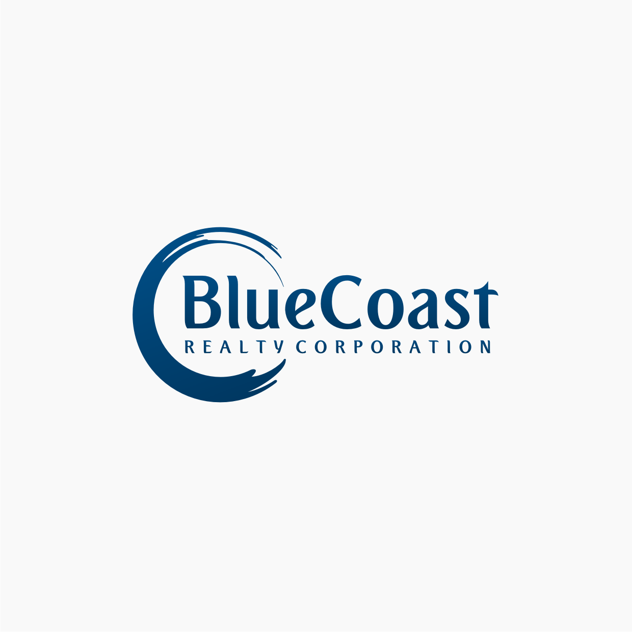 Diseño de Logo por richwork. para BlueCoast Realty Corporation | Diseño #30960083