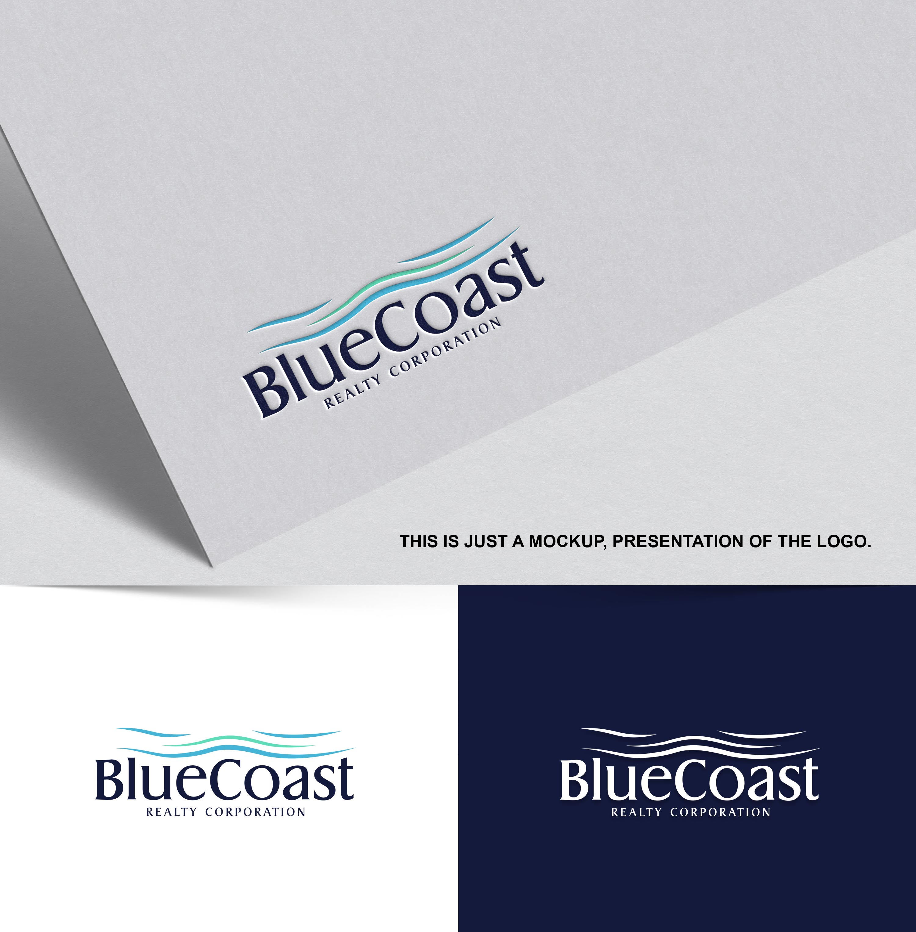 Design de Logo par Interloop_Designs pour BlueCoast Realty Corporation | Design #30934841