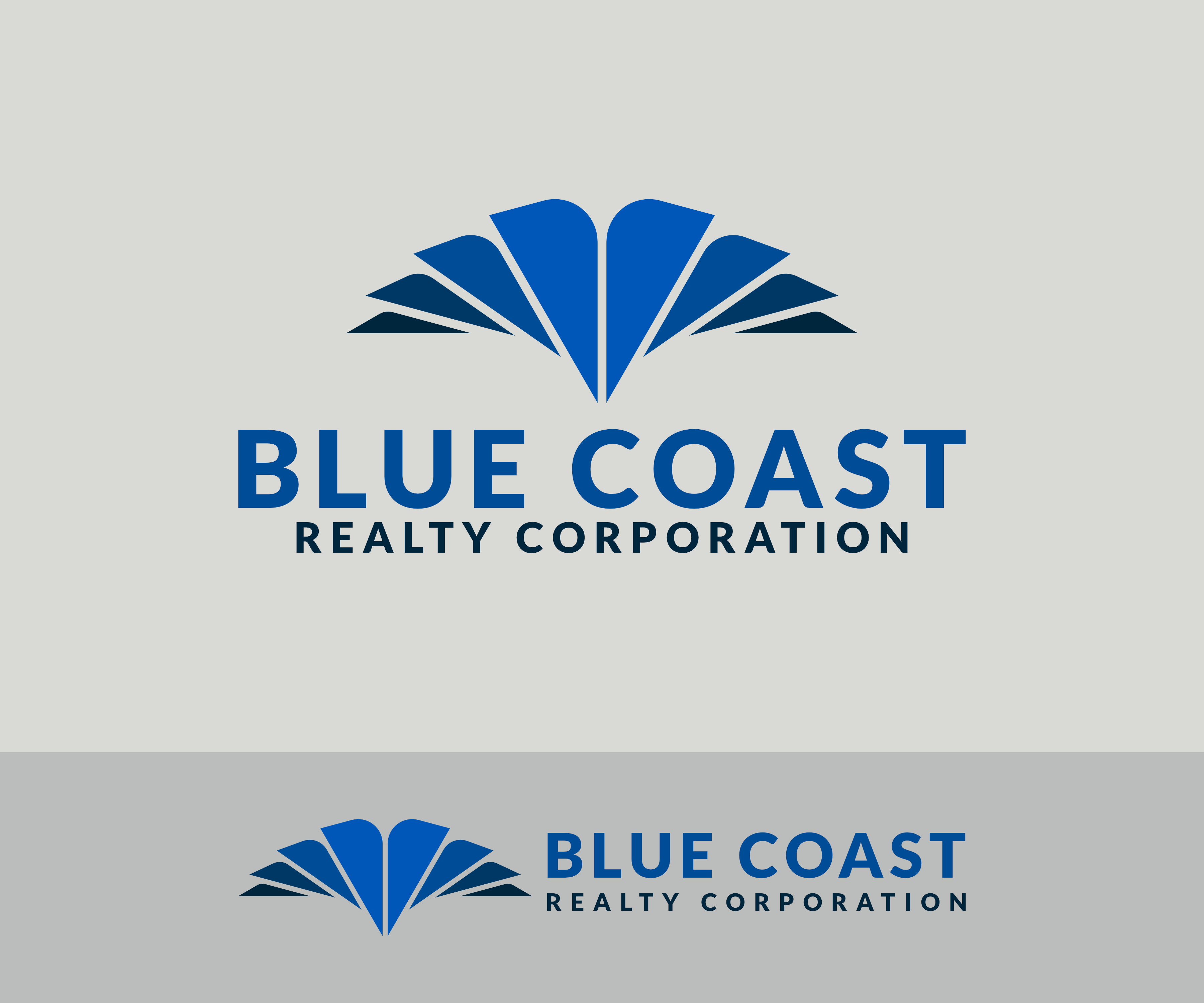 Logo Design by EmNiesh for BlueCoast Realty Corporation | Design #30937229