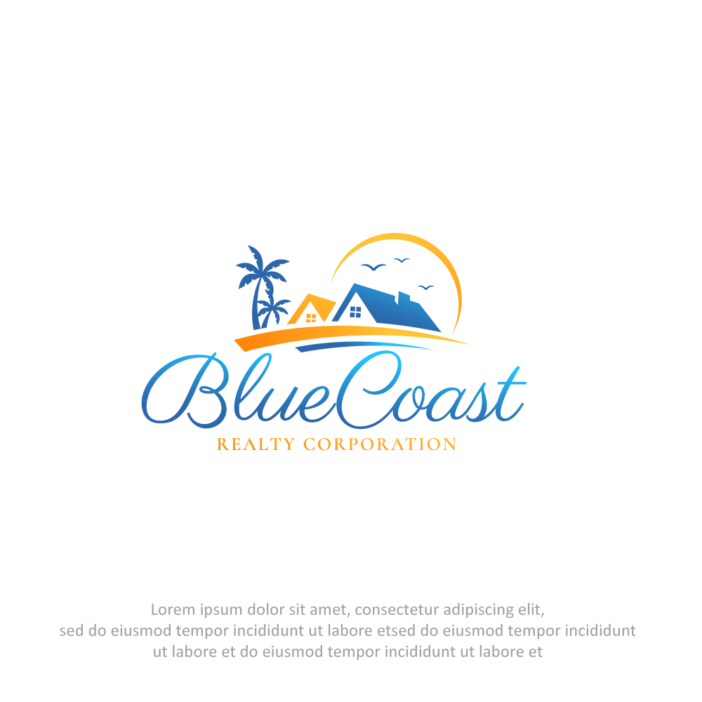 Logo Design by Anekaa for BlueCoast Realty Corporation | Design #30932284