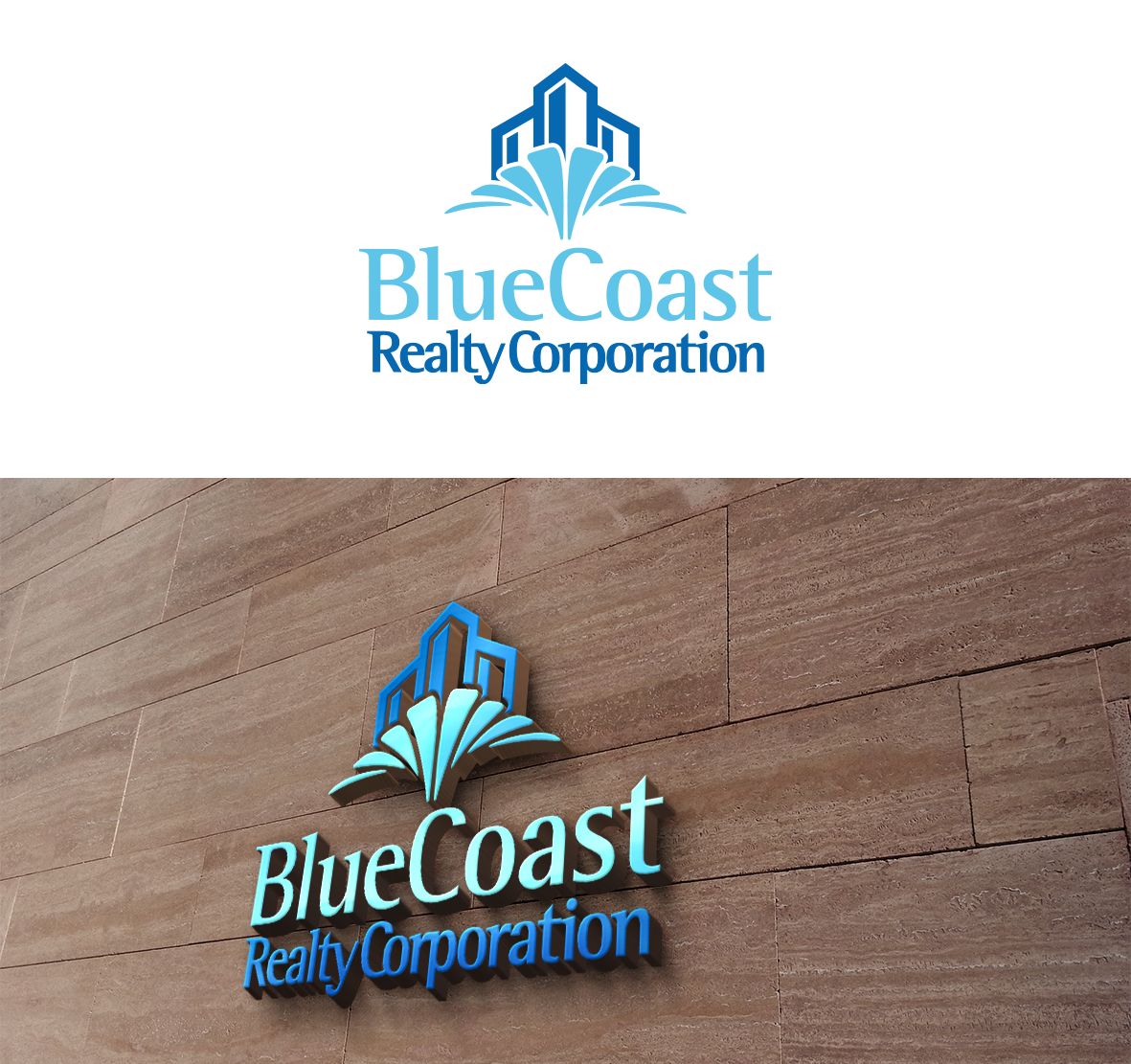 Logo Design by patriciaparadesign for BlueCoast Realty Corporation | Design #30979229