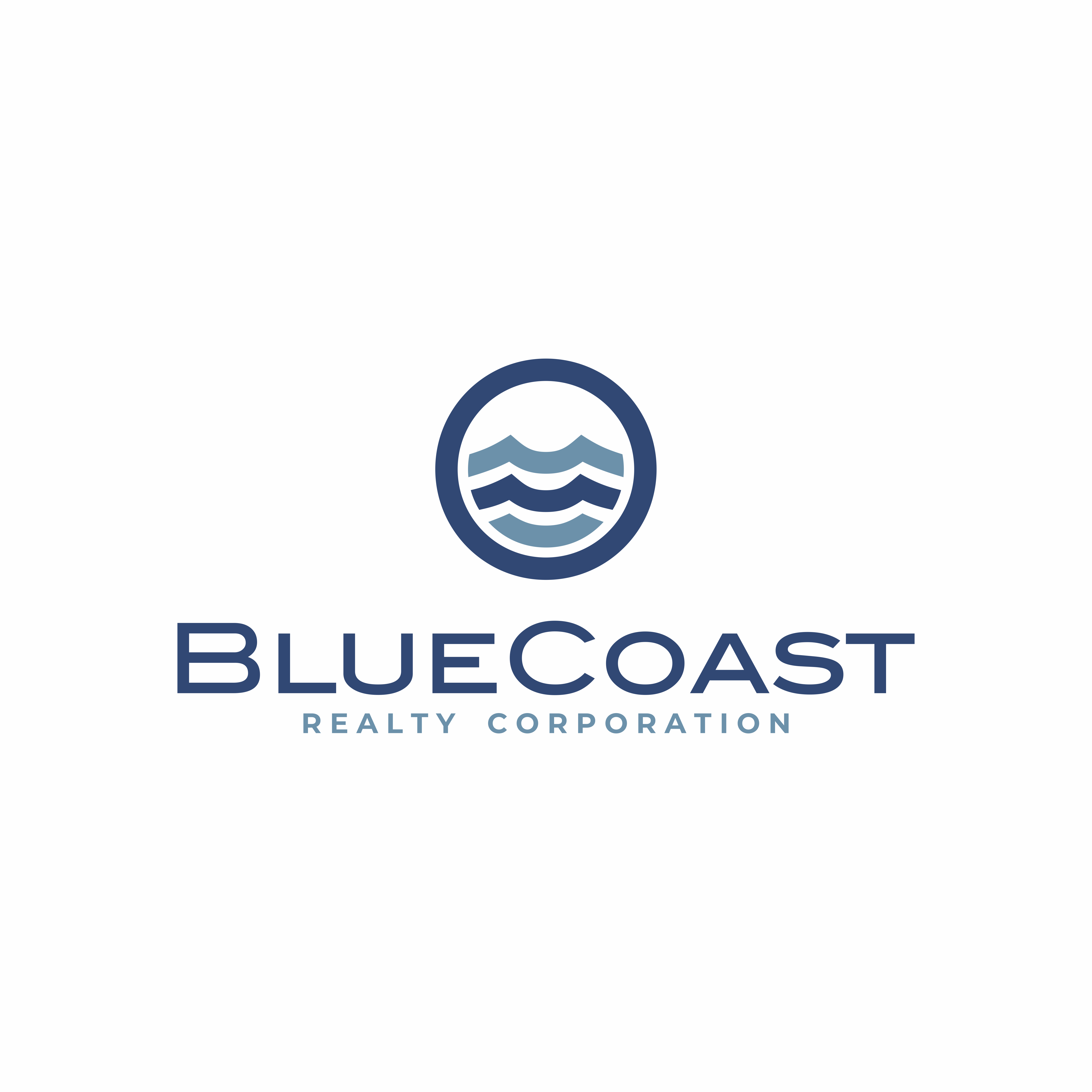 Logo Design by amrino_east for BlueCoast Realty Corporation | Design #30959866