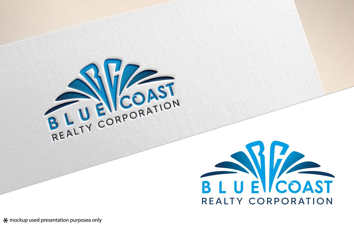 Logo Design by Rubia@ for BlueCoast Realty Corporation | Design #30939087
