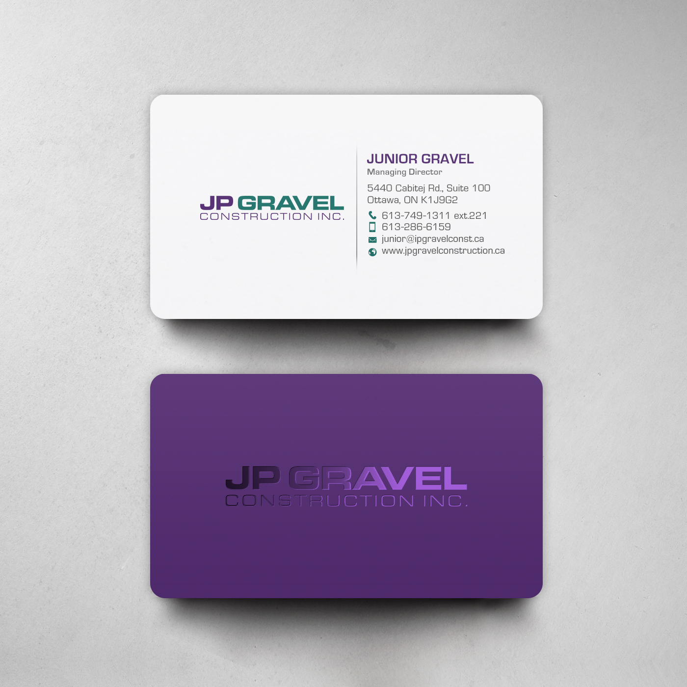 Business Card Design by chandrayaan.creative for this project | Design #30934299