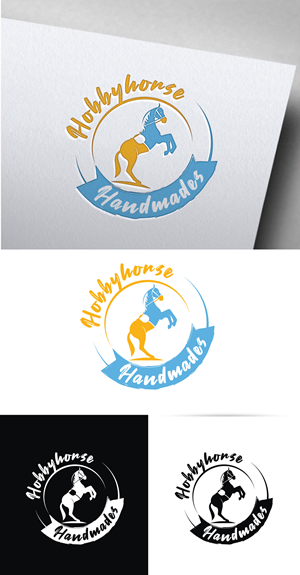 Logo Design by Om Namah Shivay for Hobbyhorse Handmades | Design #30953168